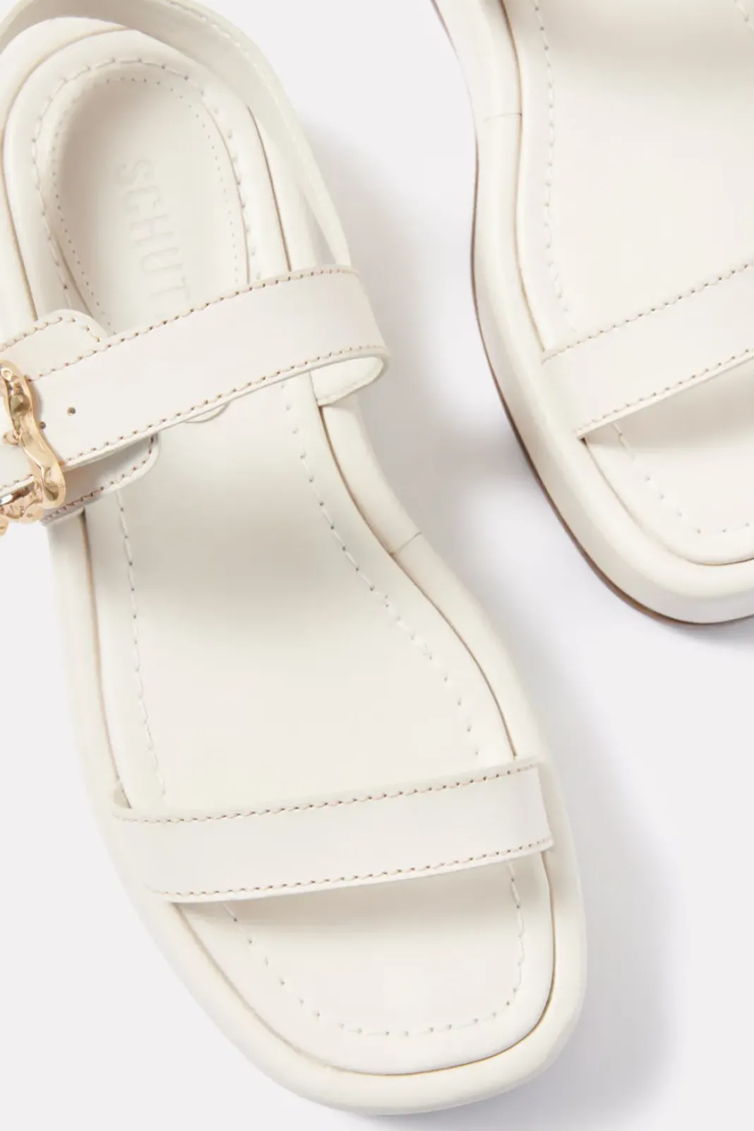 Shoes<SCHUTZ Wavy Platform Pearl
