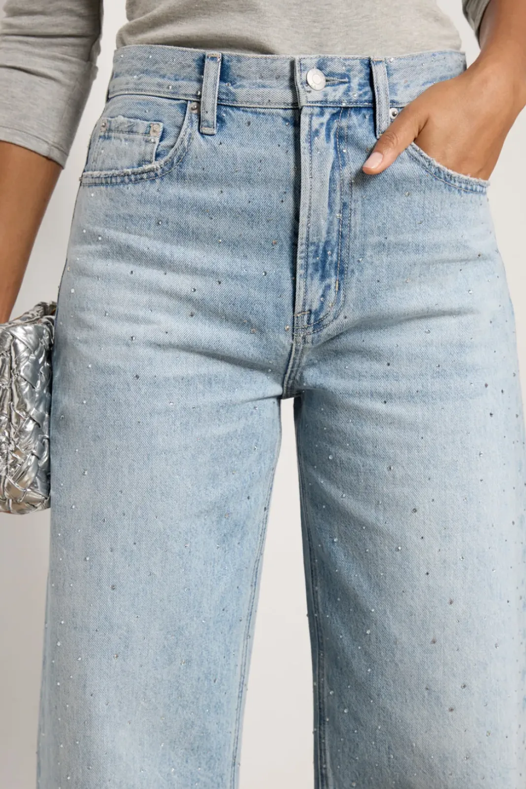 Jeans<PISTOLA Wes w Glitz