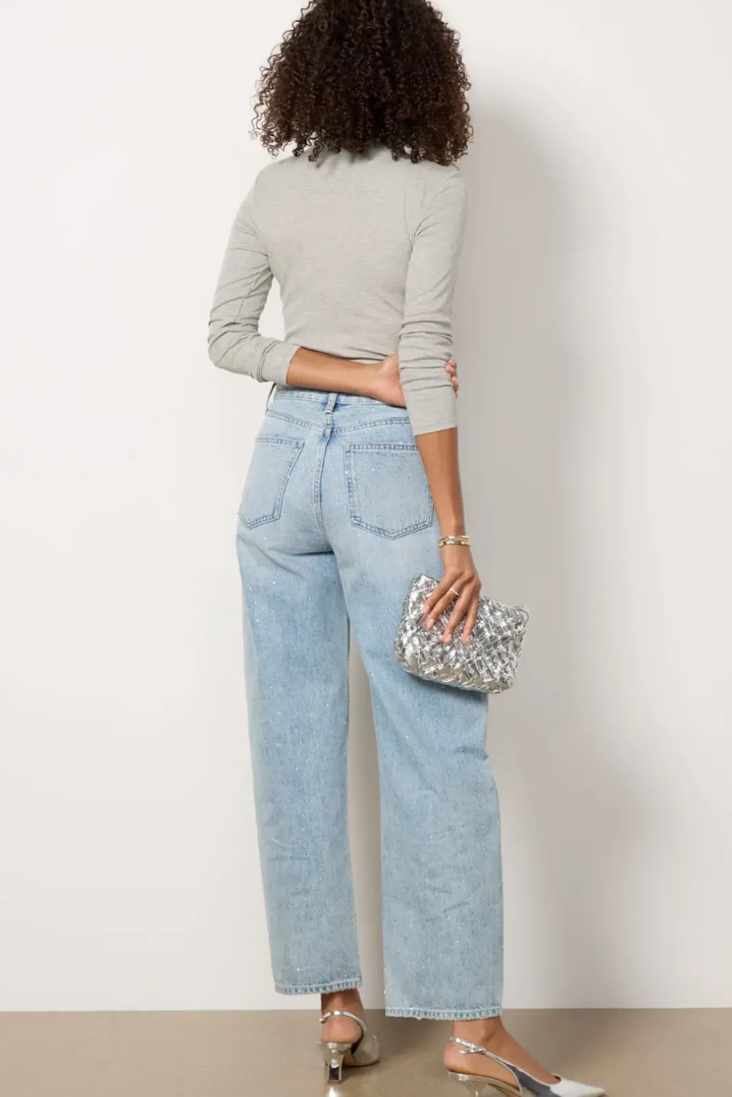 Jeans<PISTOLA Wes w Glitz