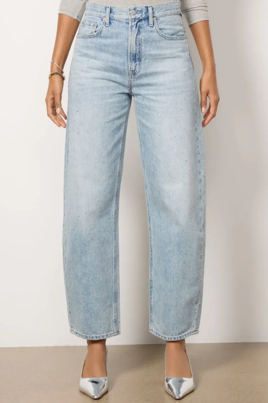 Jeans<PISTOLA Wes w Glitz